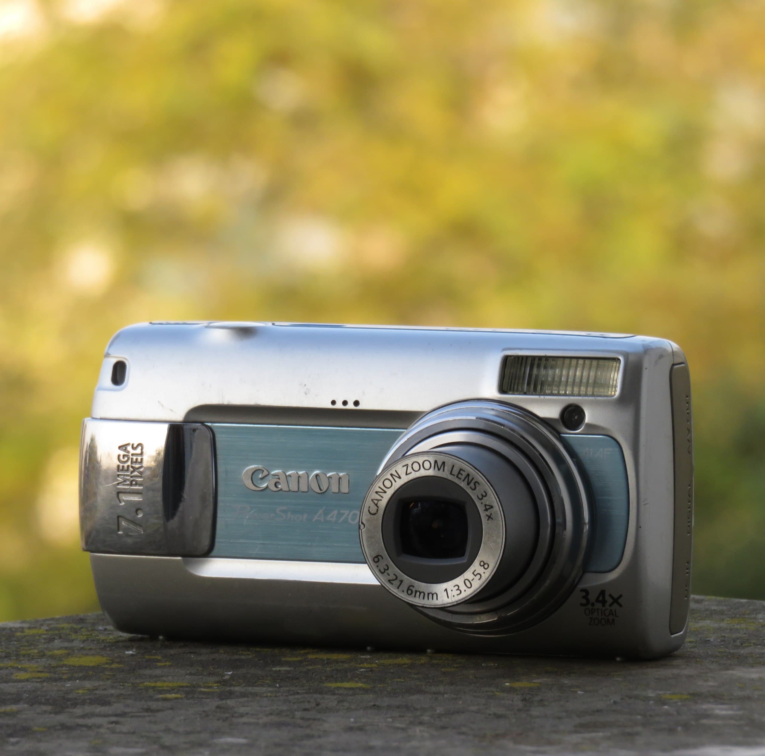 Canon PowerShot A470 - Canon از سیلور کم در وضعیت good
